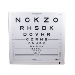 Sussex Vision Slim Illuminated Eye-Test Cabinet for LogMAR Charts